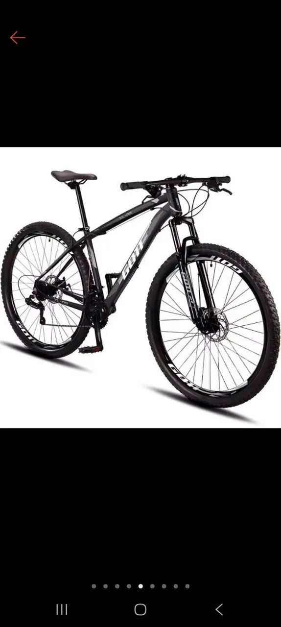 Bicicleta aro 29 alumínio nova 