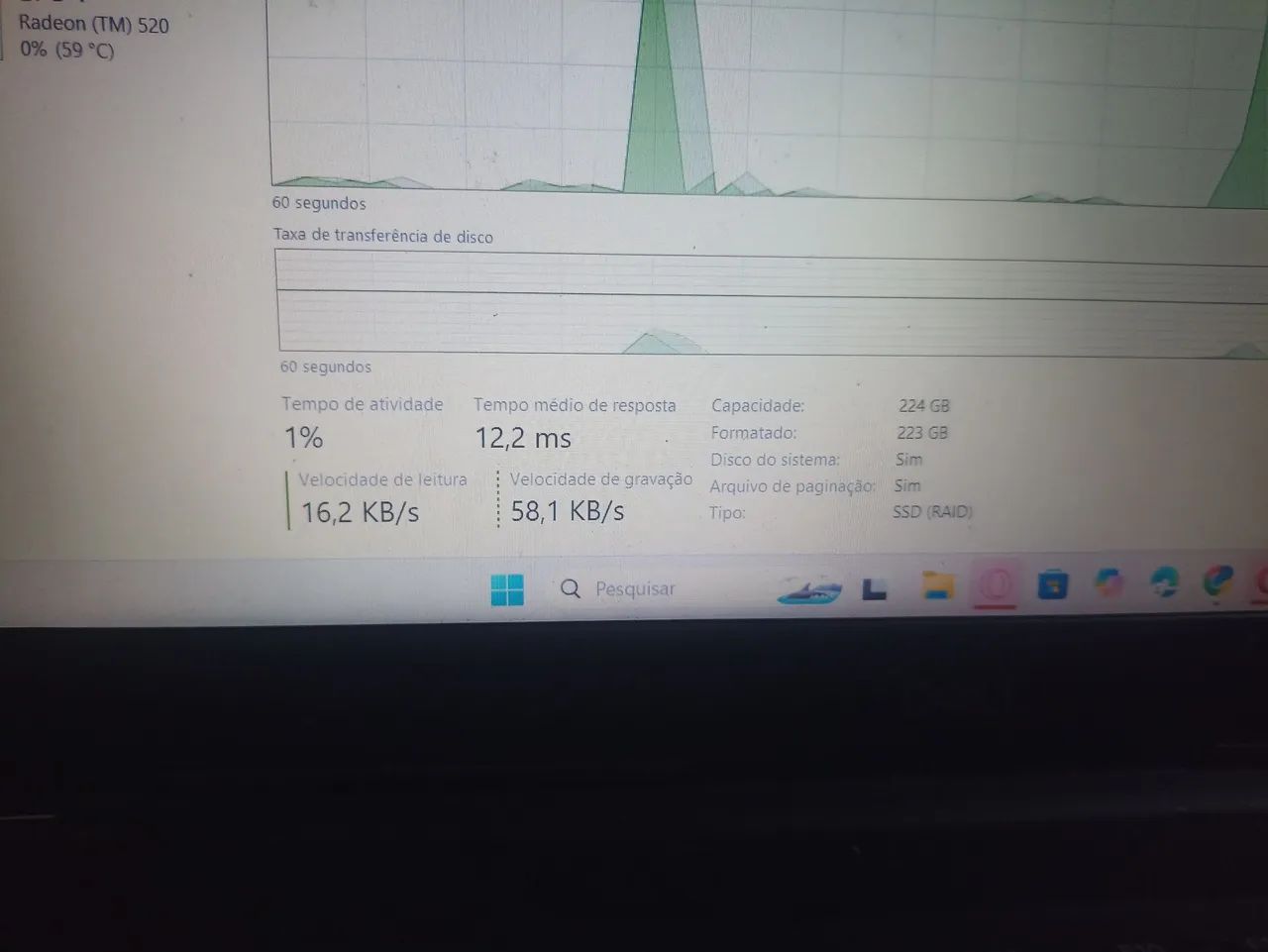 Notebook Dell Inspiron i7 8 geração SSD  - Foto 4