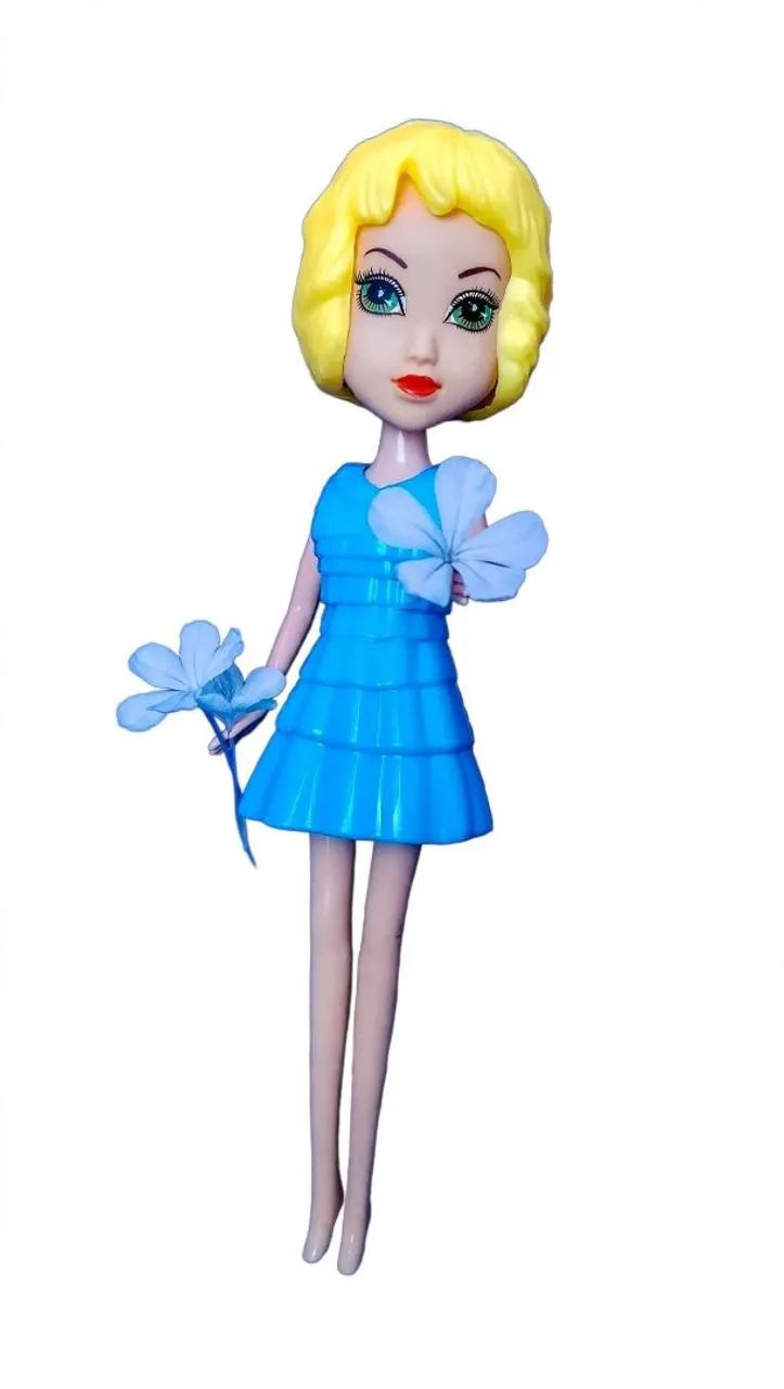 Boneca Infantil Colecionavel - Troca roupa e cabelos  - Foto 2