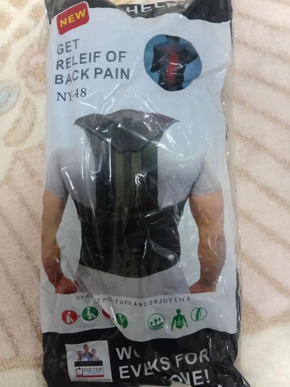 Colete de postura cervical 