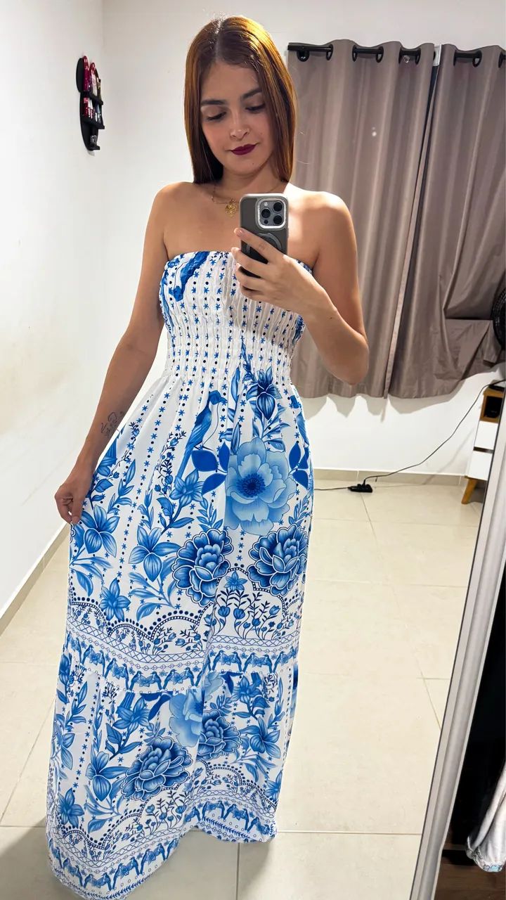 Vestido longo farm - Foto 4