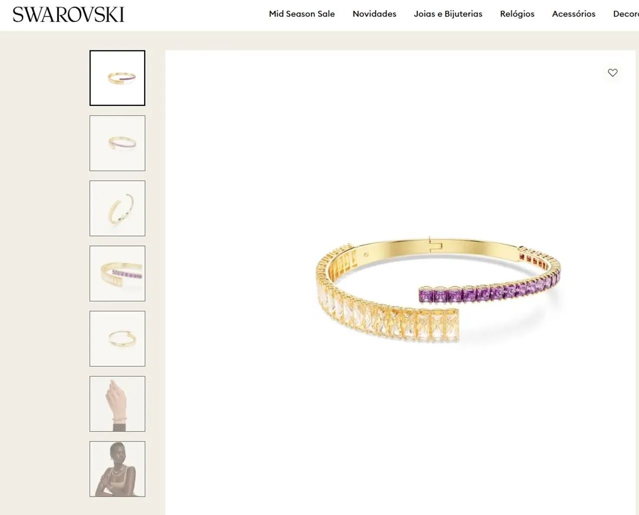Bracelete Swarovski Original - Foto 4