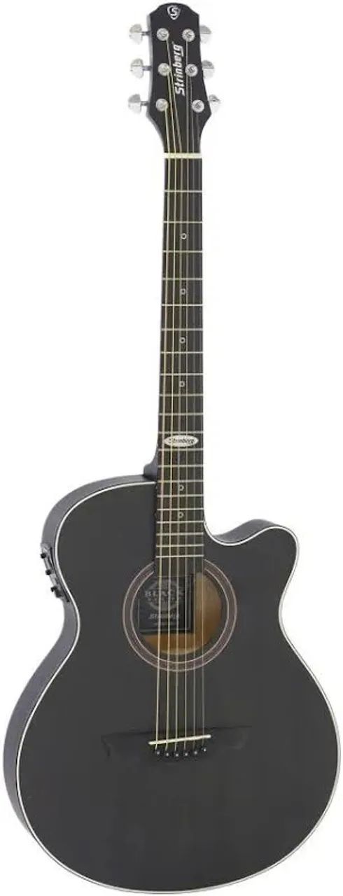 Violão Strimberg SF 200 C série Black - Foto 3