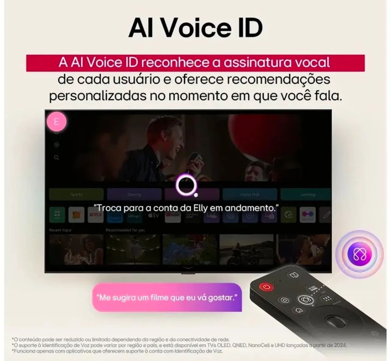 Smart tv LG 4K UHD 65 Polegadas  - Foto 4