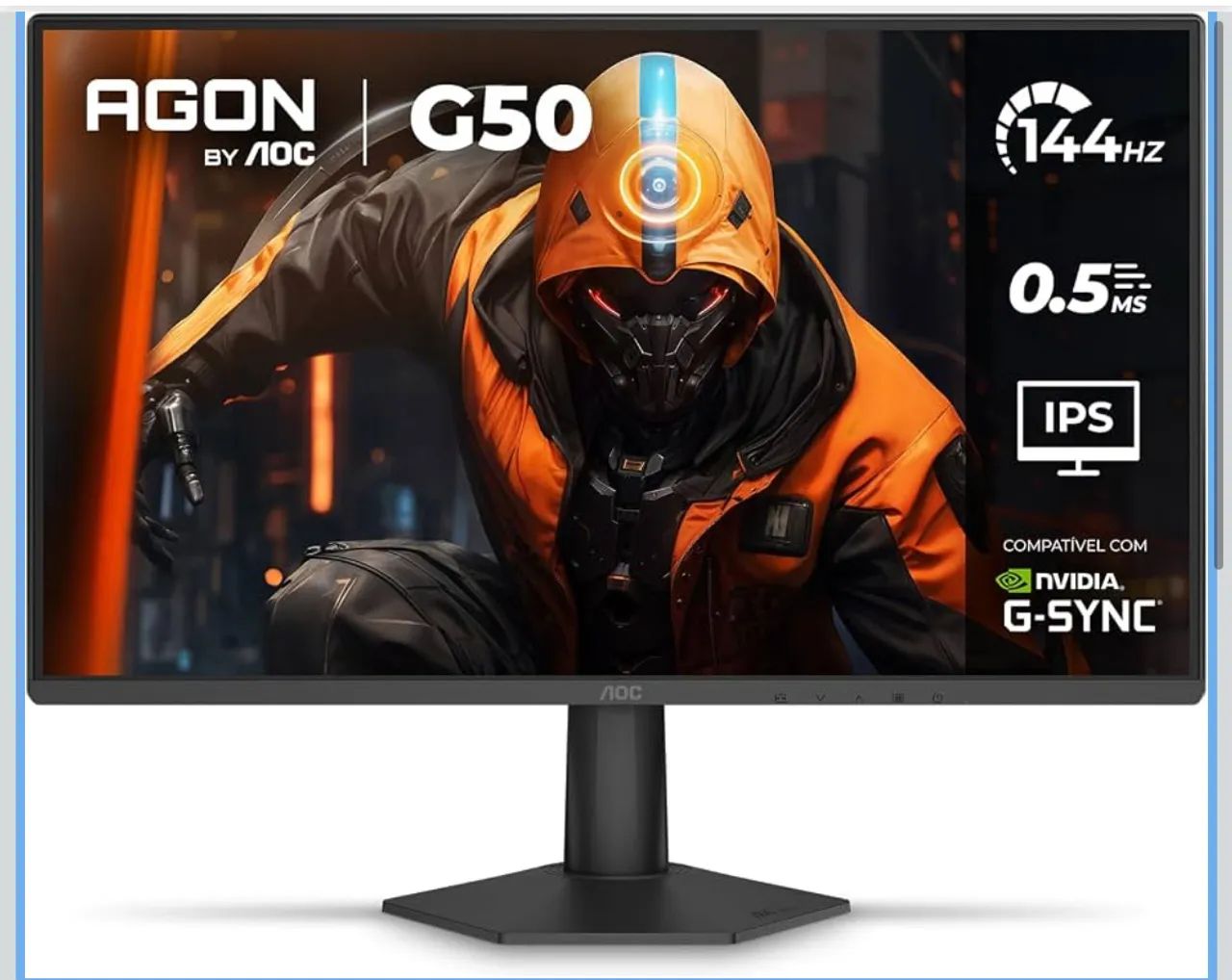 Monitor Gamer AOC AGON G50 27 polegadas 27G50F - Foto 2