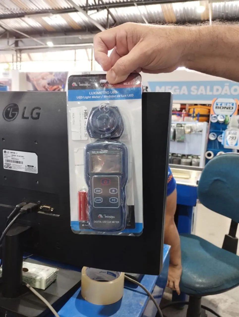 LUXIMETRO LED DIGITAL 200K - MINIPA 