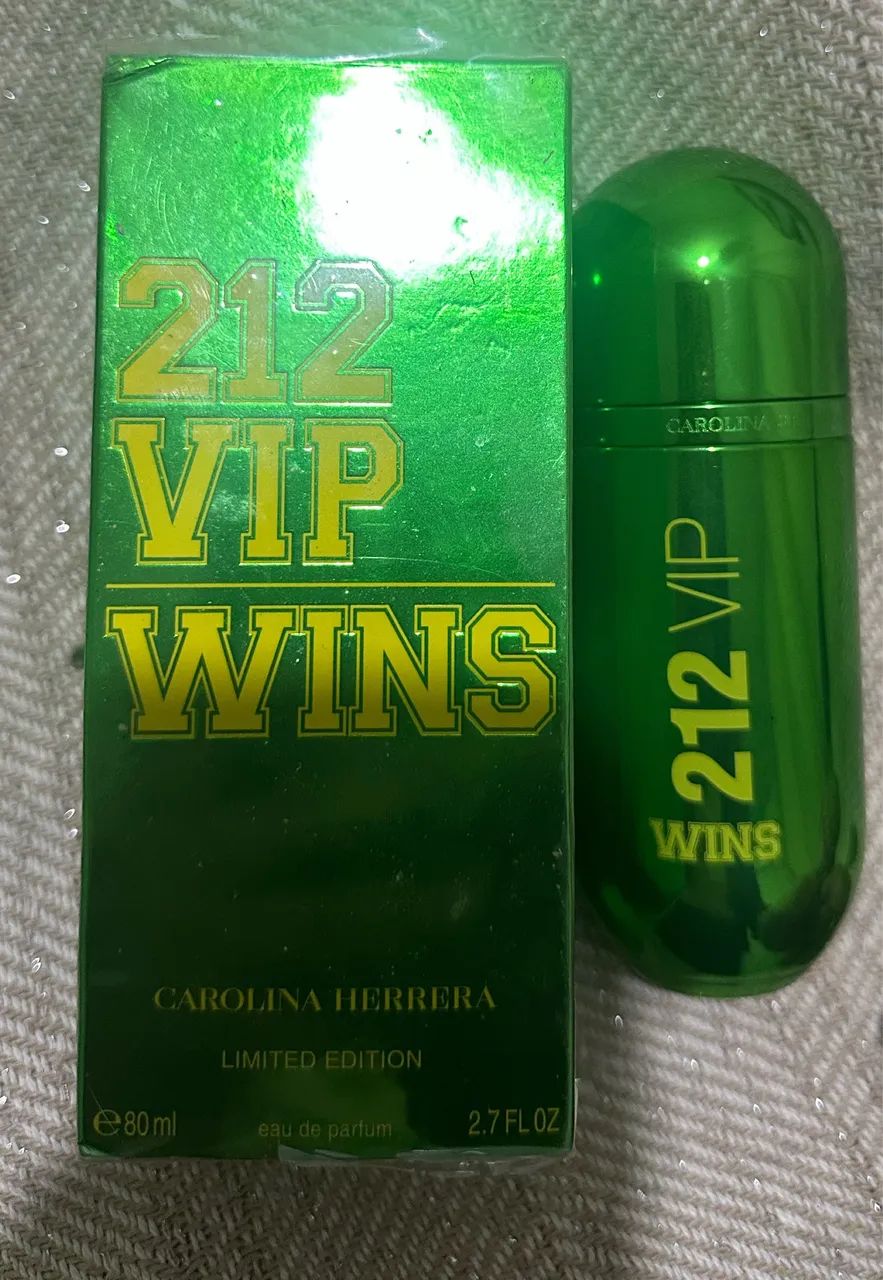 212 Vip Wins Ediçao Limitada 80ml-Carolina Herrera. - Foto 3
