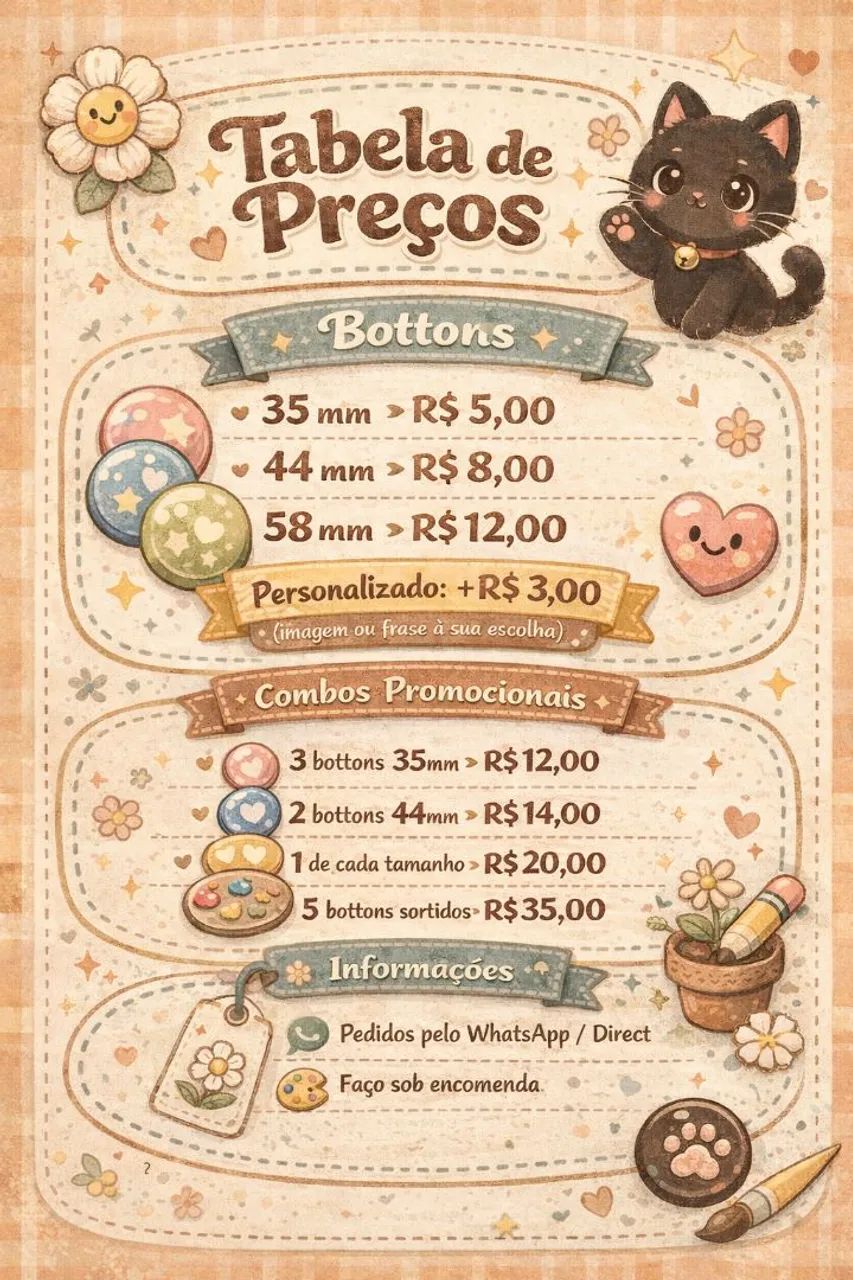 Bottons personalizados 