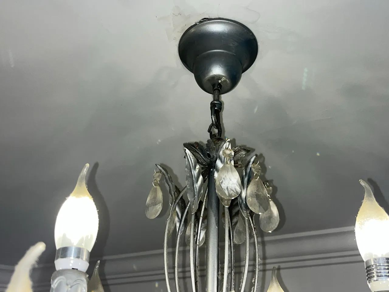 Lustre prateado - Foto 4