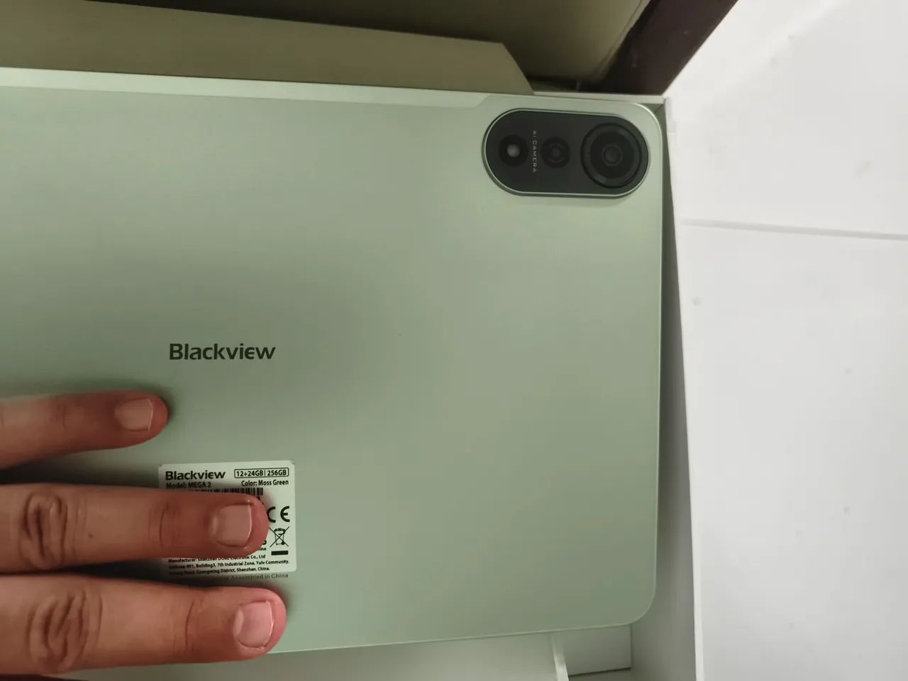 Tablet Blackview Mega 2 - 256gb e 36gb RAM - aceita chip 4G - Foto 4