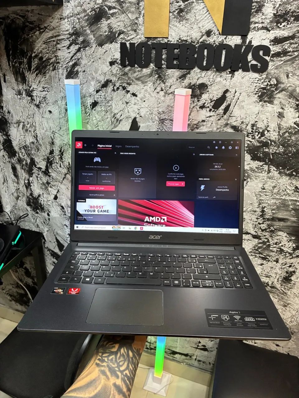 Notebook Gamer RYZEN 5