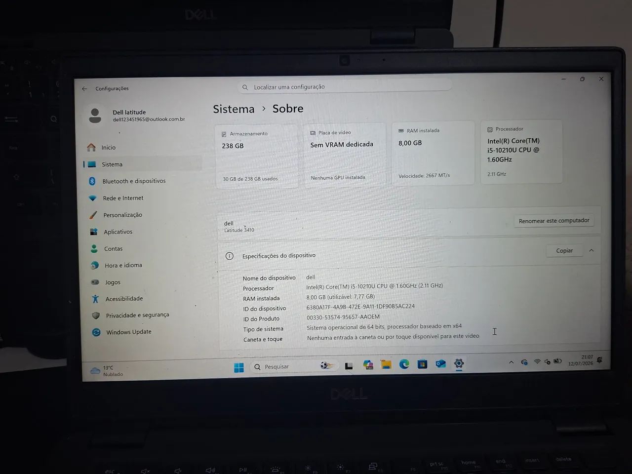 Notebook 4 und (Ltitude e Vostro) e desktop 2 und (Optiplex) - Dell core i5 - Foto 5