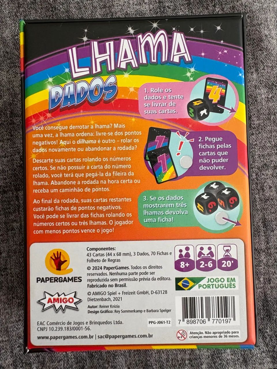 Jogo Llama Dados - Foto 2