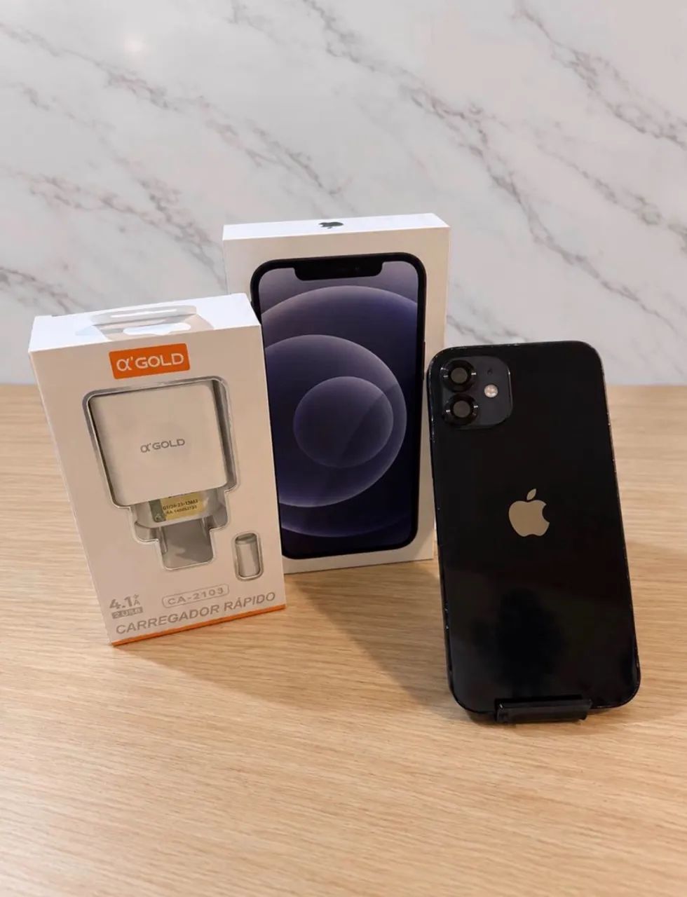 iPhone 12 preto 128gb 
