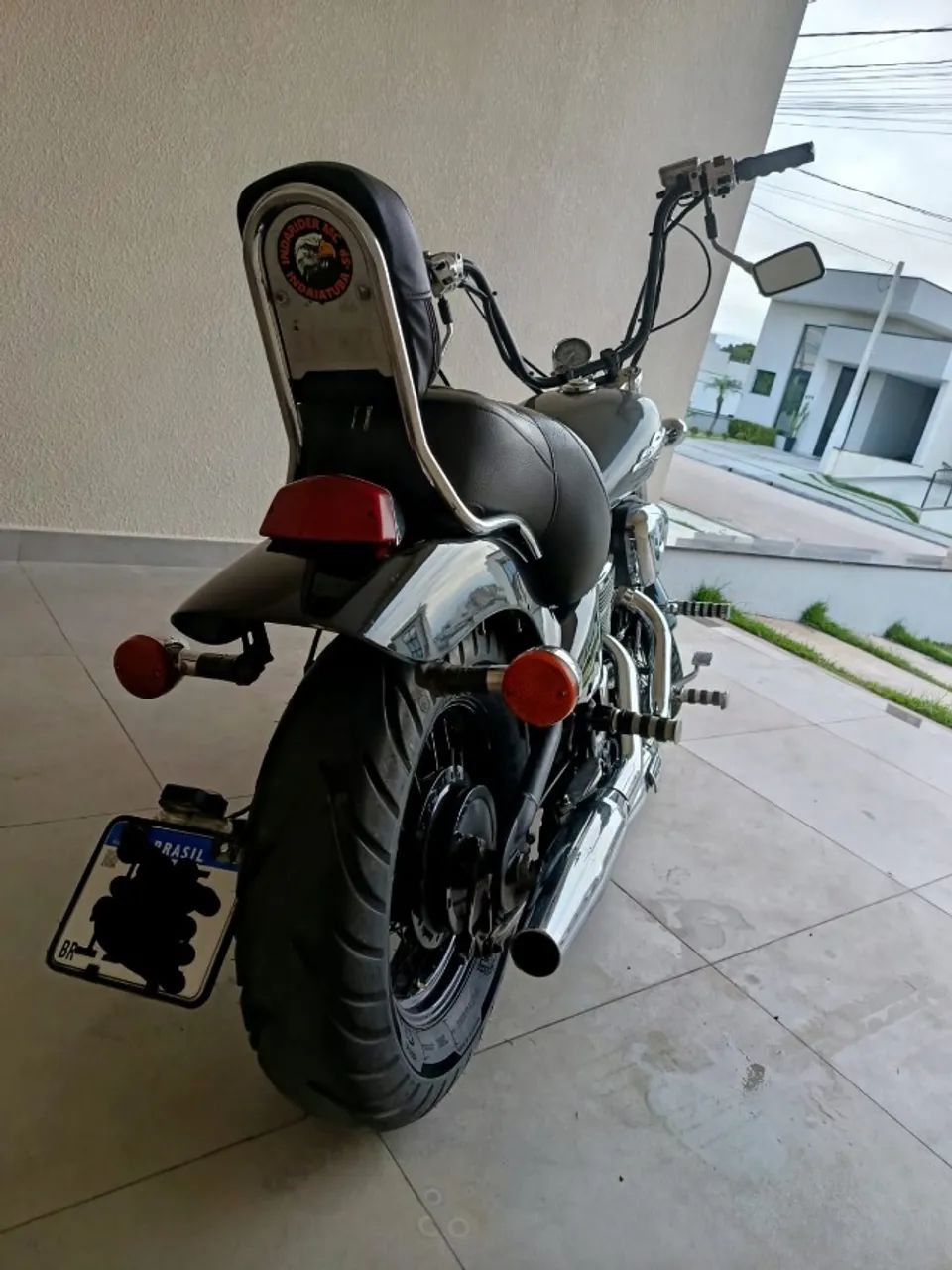 Honda Shadow 600 2001 - Custom estilo americano - Seca-Sovaco - Impecável - Foto 4