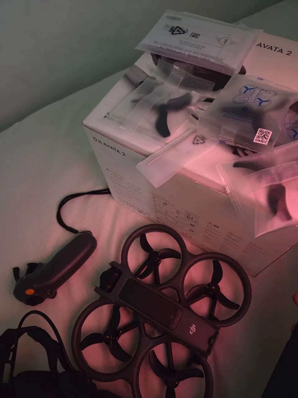 Drone FPV DJI Avata 2 Combo + Óculos Goggles 3 (Impecável)