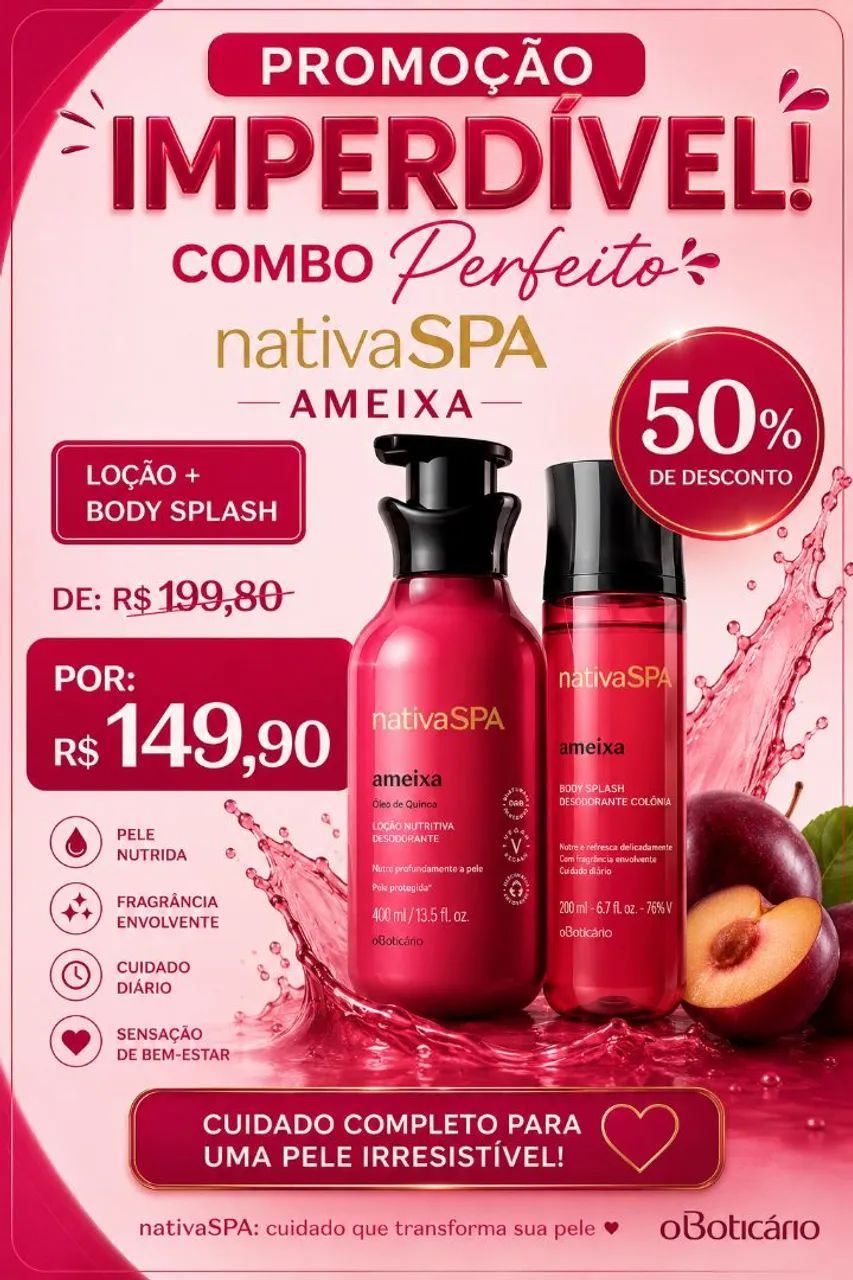 Kit Loção + Refil 