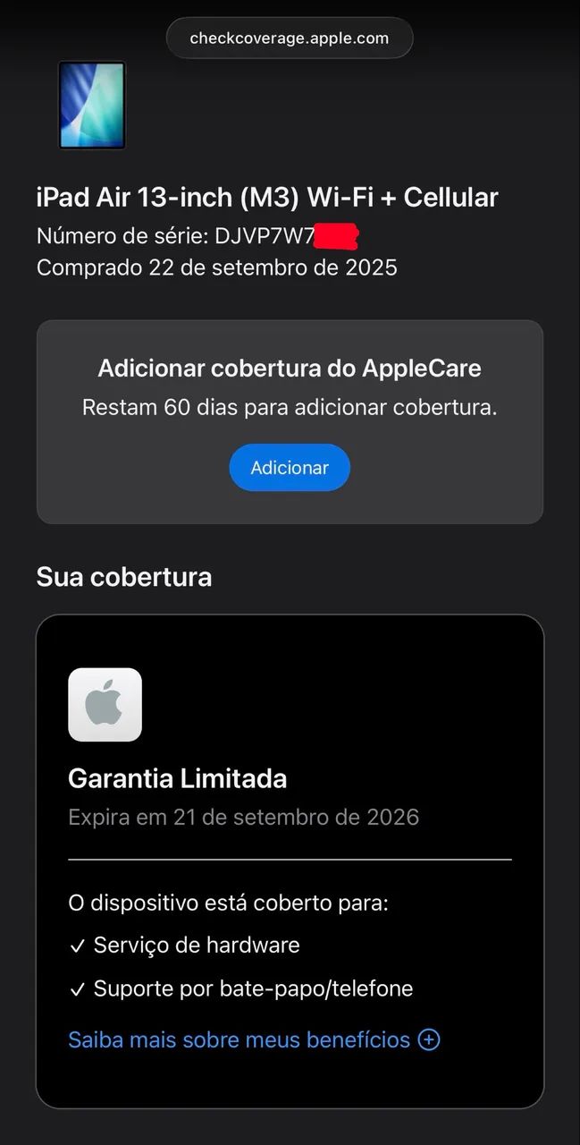 Ipad air m3 13 polegadas 128gb wifi + cellular ( 5g ) bateria 100% LOJA FISICA ( celular ) - Foto 2