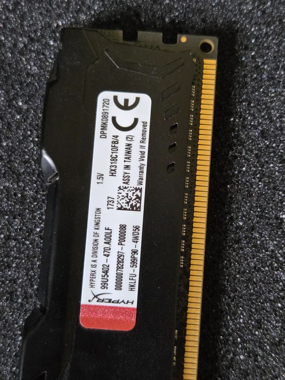 Memoria ram HyperX 4gb ddr3 - Funcionando  - Foto 3