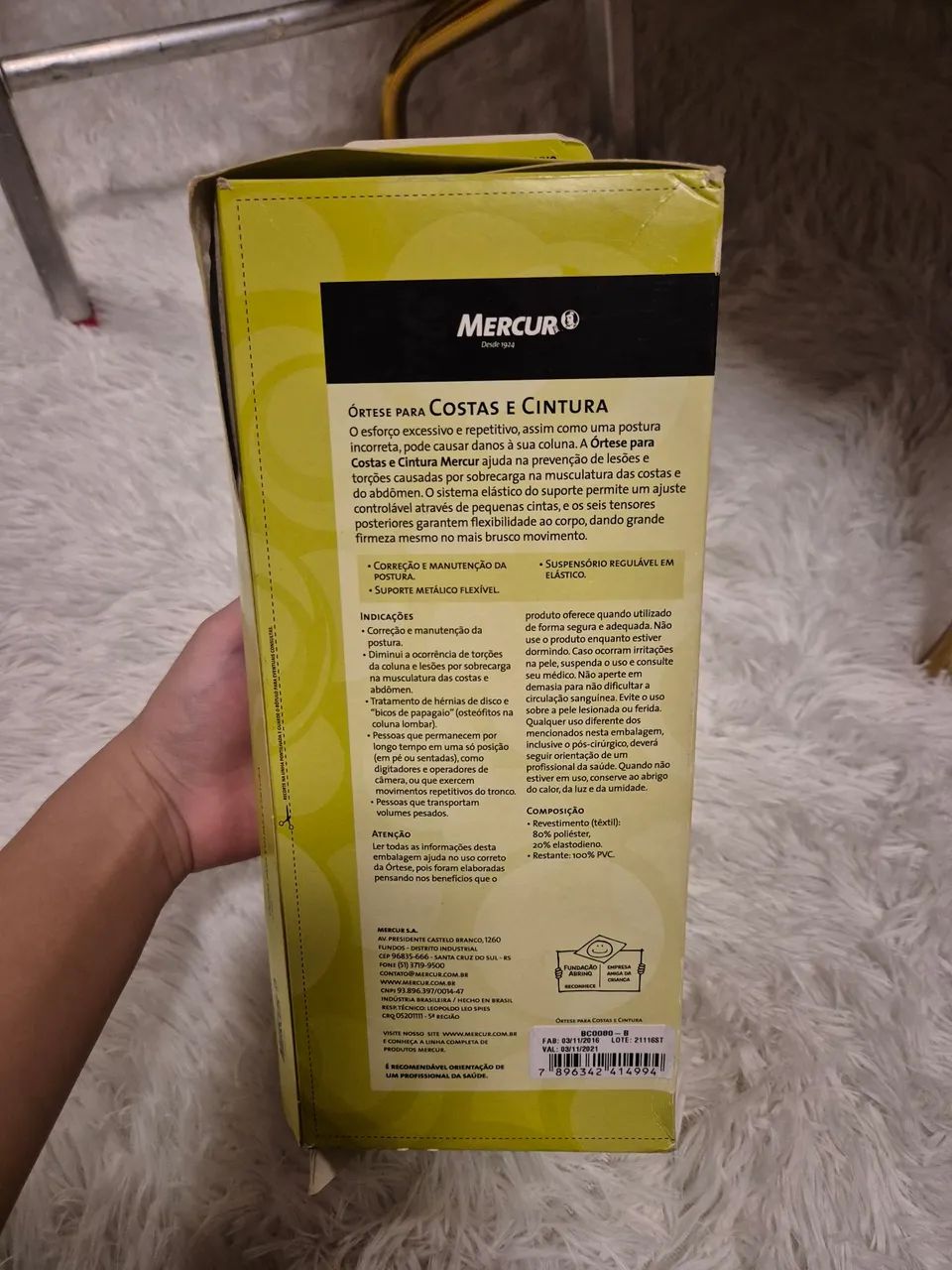 Órtese para costas e cintura  - Foto 2