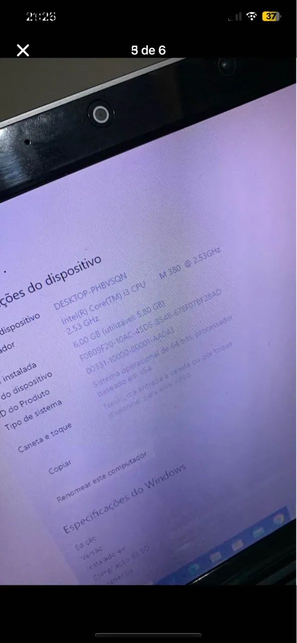 Vendo Notebook i3 Usado - Foto 3