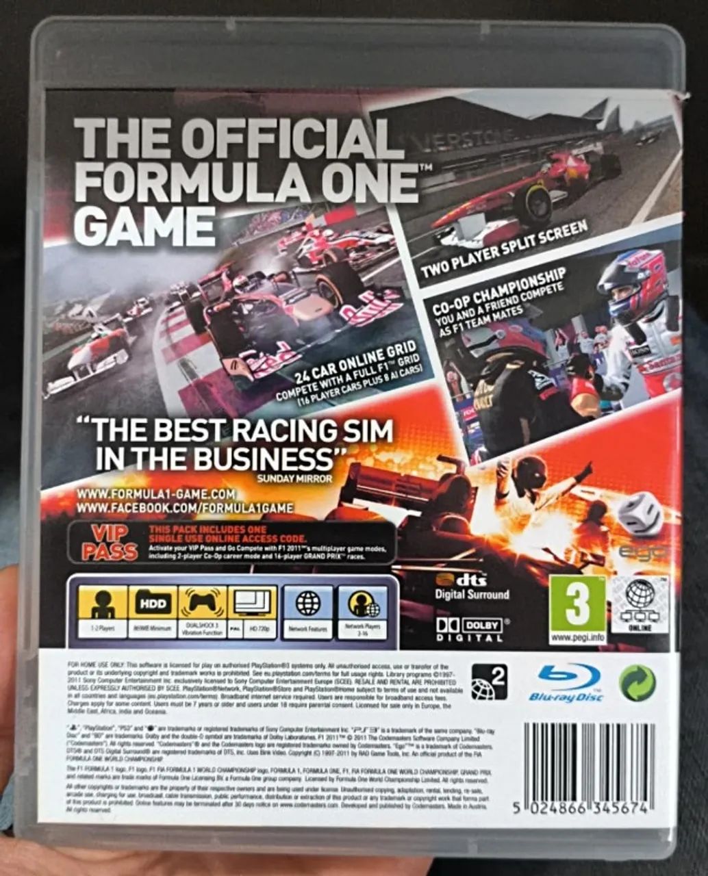 Lote 3 Fórmula 1 para PS3 F1 2012 2011 2010 - Foto 5