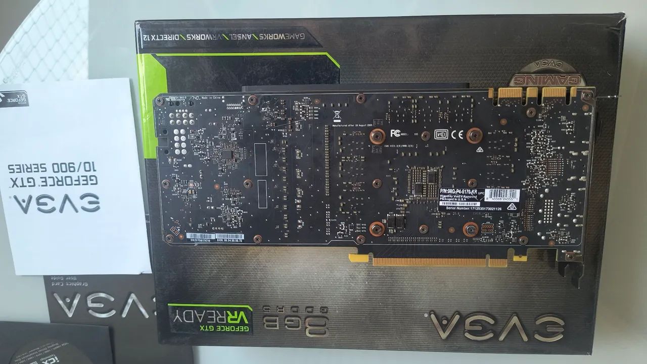 GTX 1070 OC EVGA - GPU Placa de Vídeo  - Foto 3