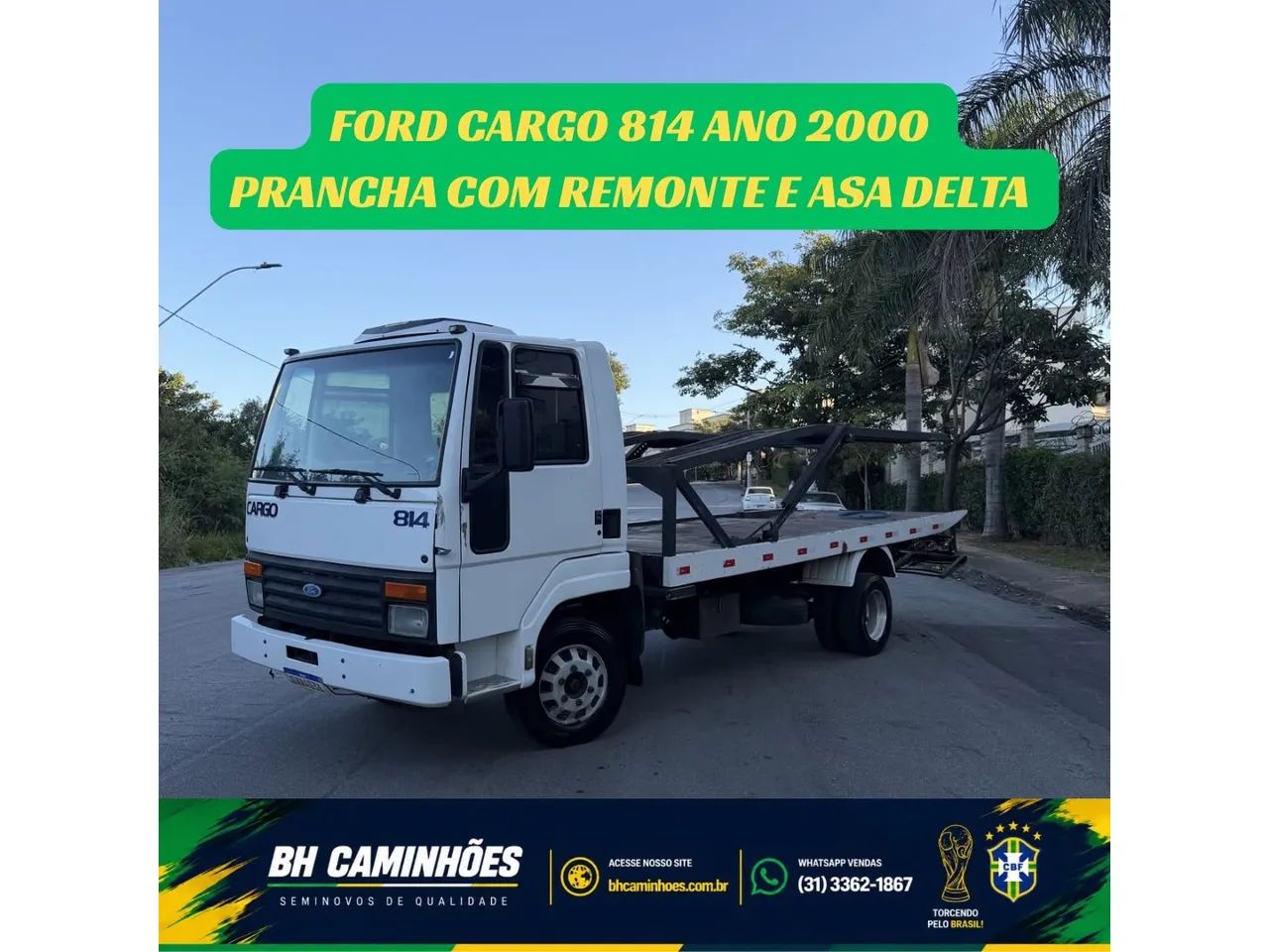 Ford Cargo 814 2000 - Foto 3