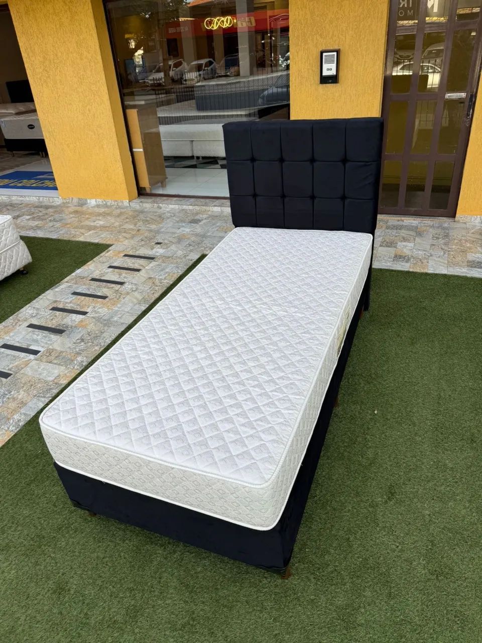Cama de Solteiro com colchão Solteiro D33 seminovo  - Foto 5