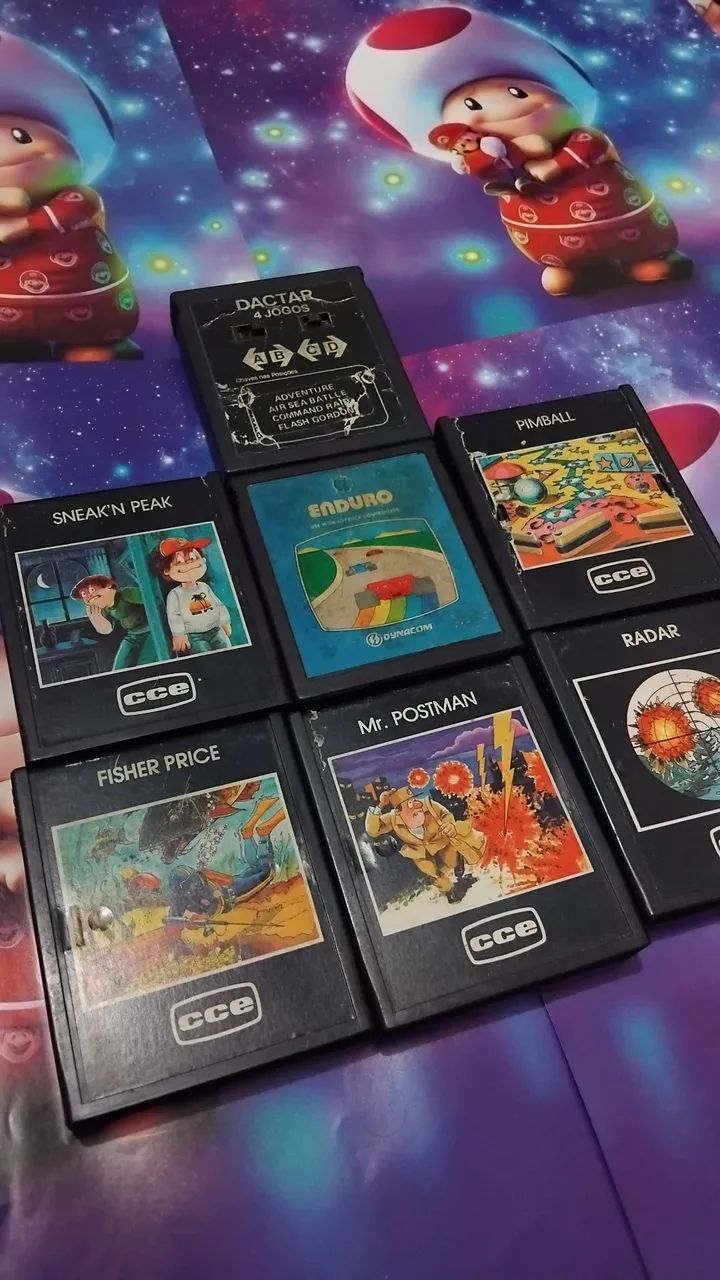 Atari Dactar com jogos raros - Foto 3