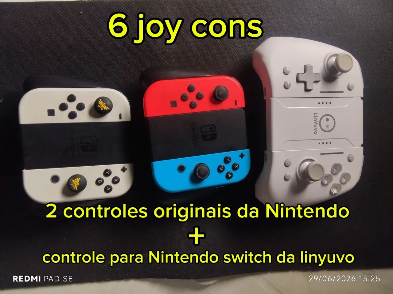 Nintendo switch oled novo + TV TCL 43 POLEGADAS  - Foto 3