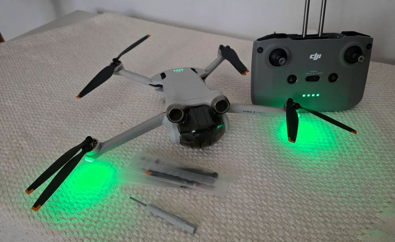 Drone DJI Mini 3 Pro Completo na Caixa - usado - Foto 4
