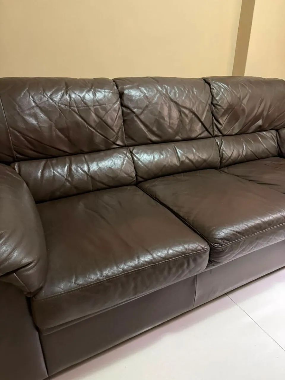 Sofá em couro legítimo - Foto 5