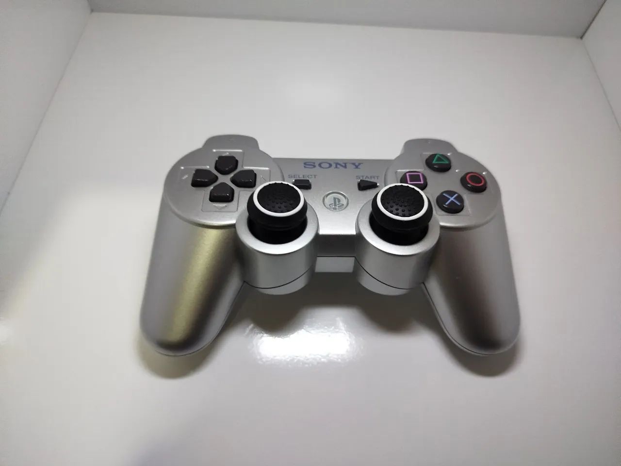 DUALSHOCK PS3 PRATA - ORIGINAL 
