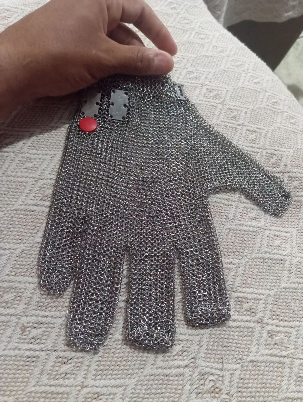 Vendo luvas de aço da manulatex  - Foto 2