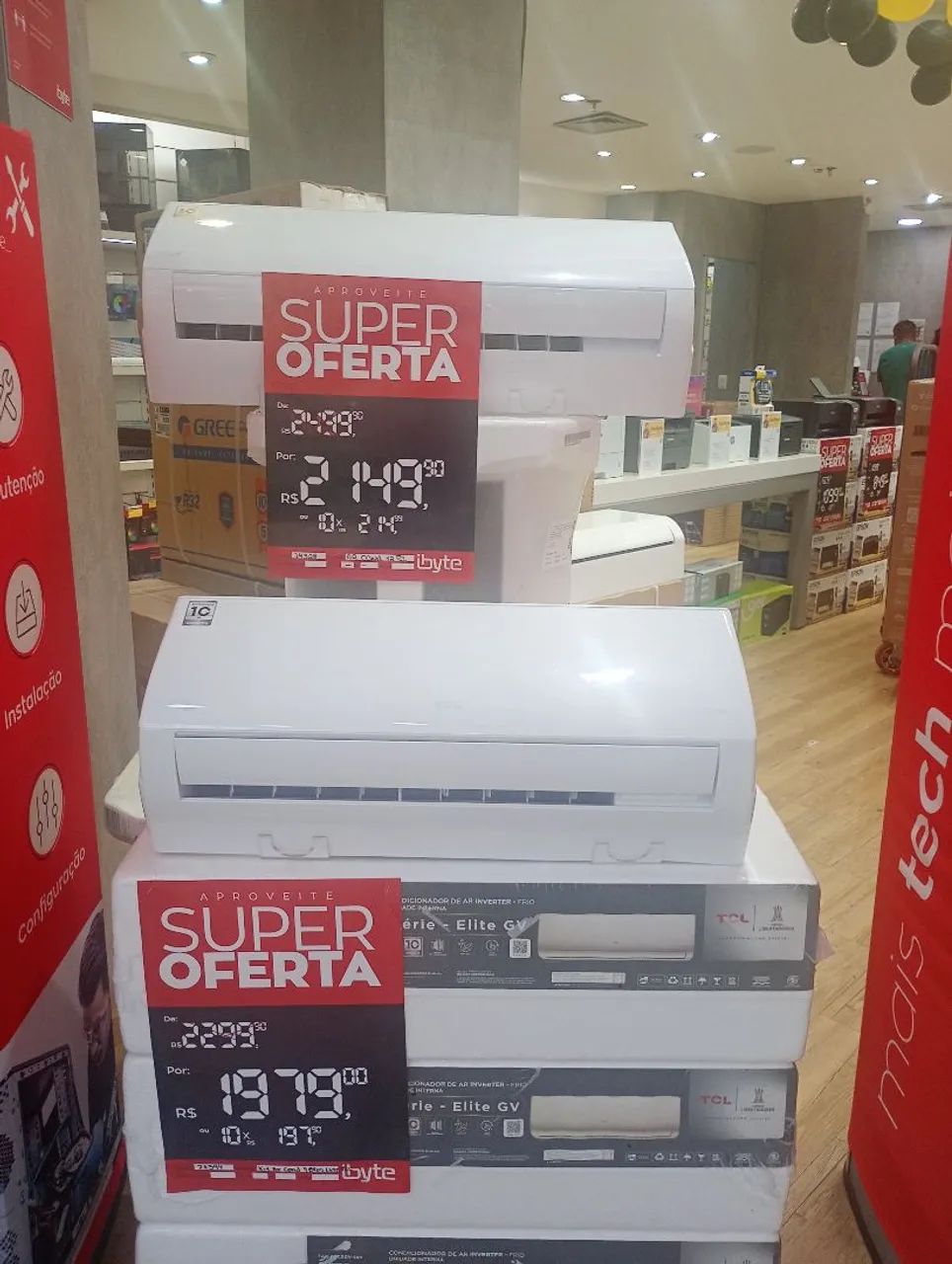 AR-CONDICIONADO 9 E 12 BTUS TCL