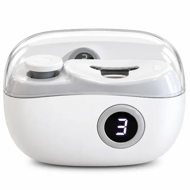 Cortador de Unhas Elétrico Portátil com Visor Digital (variado) - Foto 3