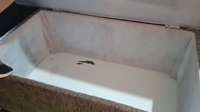 Sofá cama duas pessoas com baú  - Foto 3