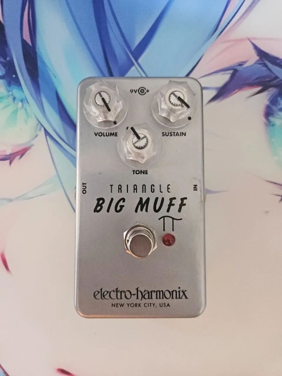 Pedal Fuzz Electro-Harmonix Triangle Big Muff Pi - Instrumentos