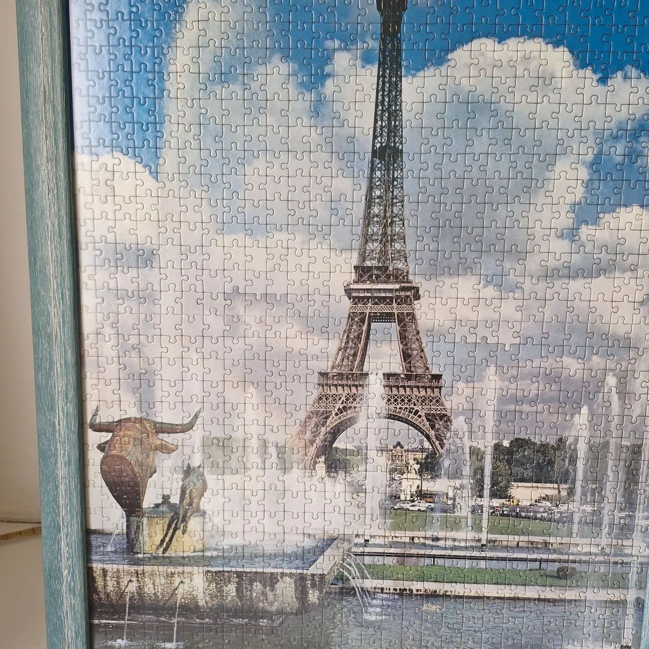 Quadro Torre Eiffel Quebra Cabeça  - Foto 2
