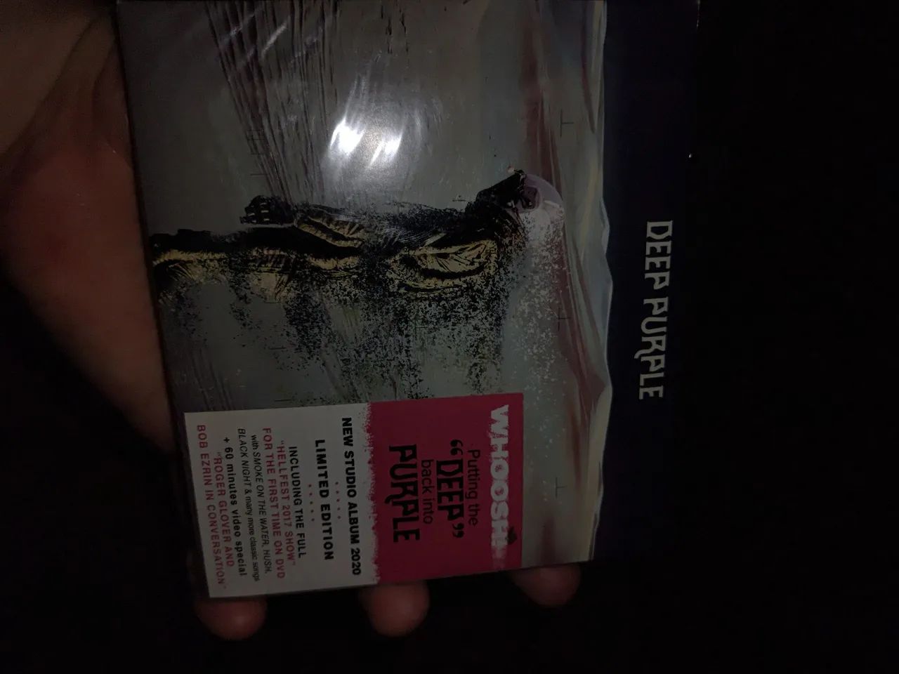 Cd deep purple - woosh ! Limited edition (lacrado)