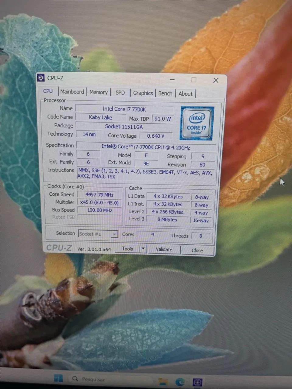Intel i7 7700k LGA 1151