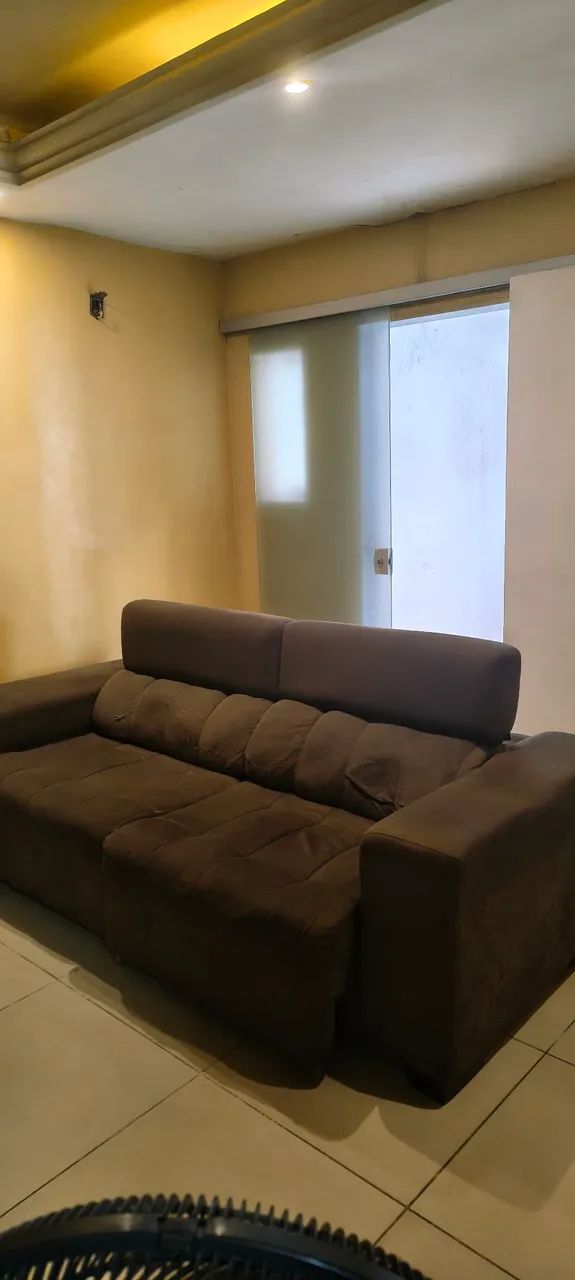 Vendo Sofá Retrátil 3 Lugares  - Foto 4