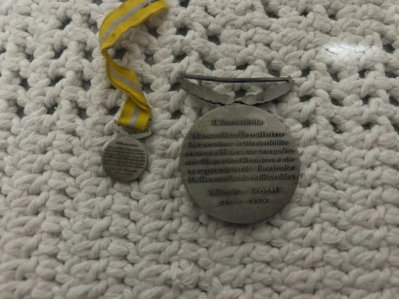 Medalha Jubileu de Prata anos 70 - Foto 3