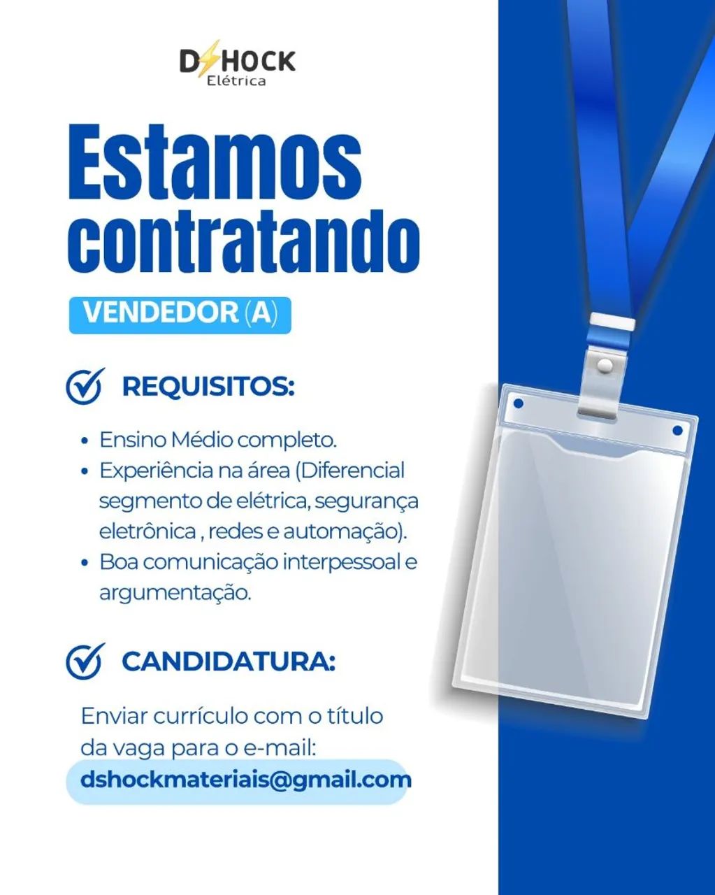Vaga caixa/ almoxarifado/ vendedor(a) - Foto 2