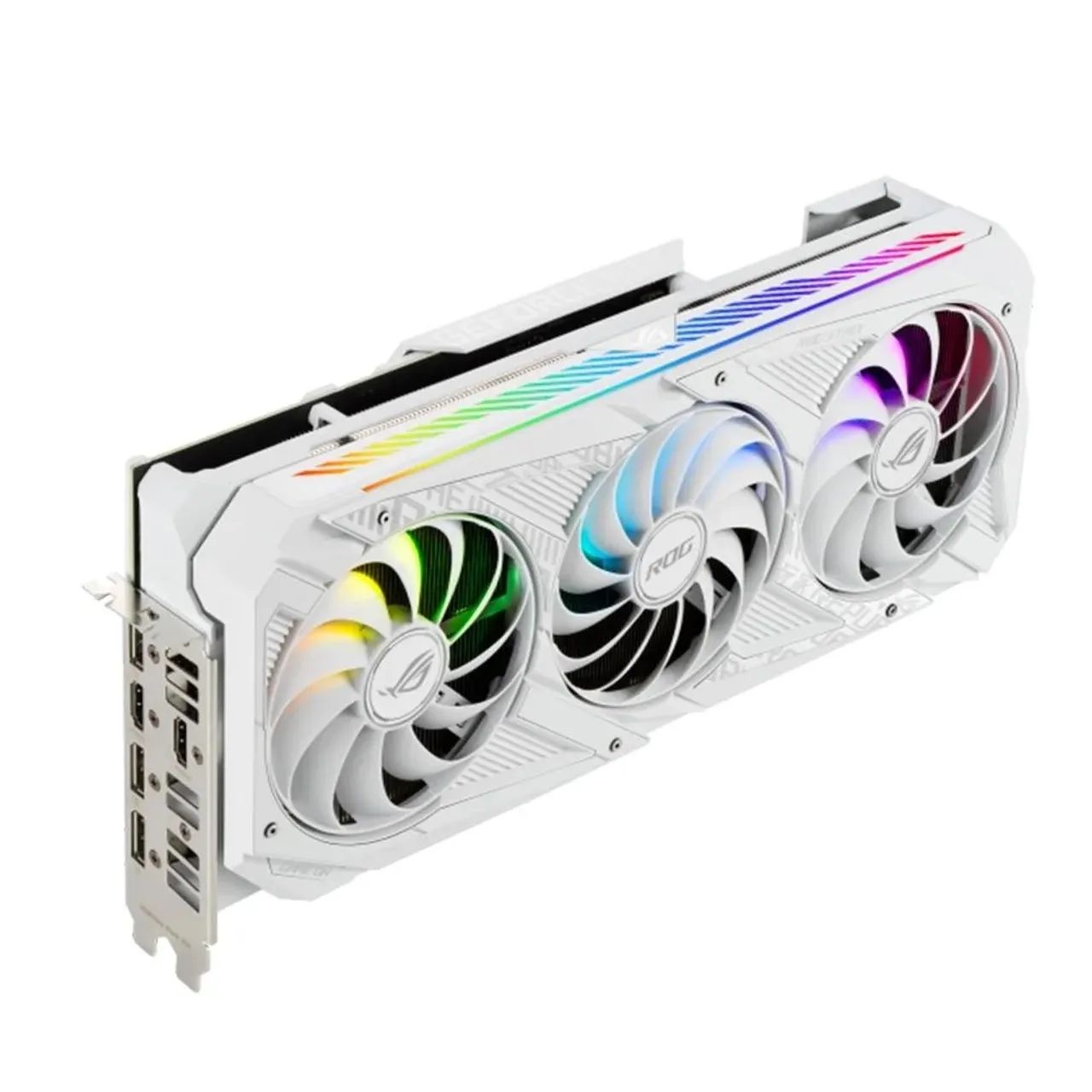 Placa de Vídeo ASUS ROGSTRIX RTX 3070 OC 8GG - White Edition - Foto 5