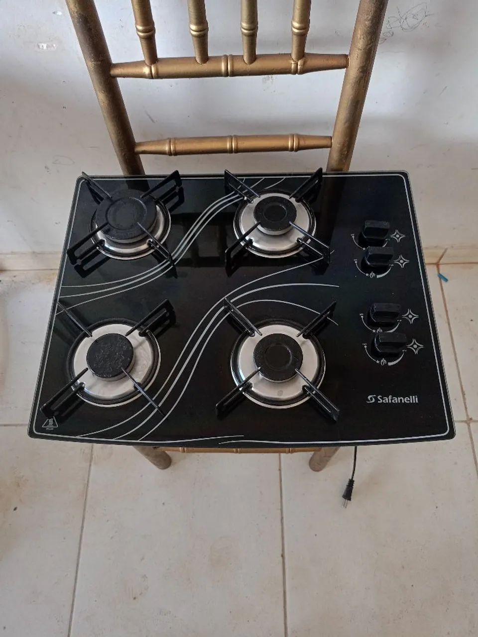 Cooktop 4 bocas automático 