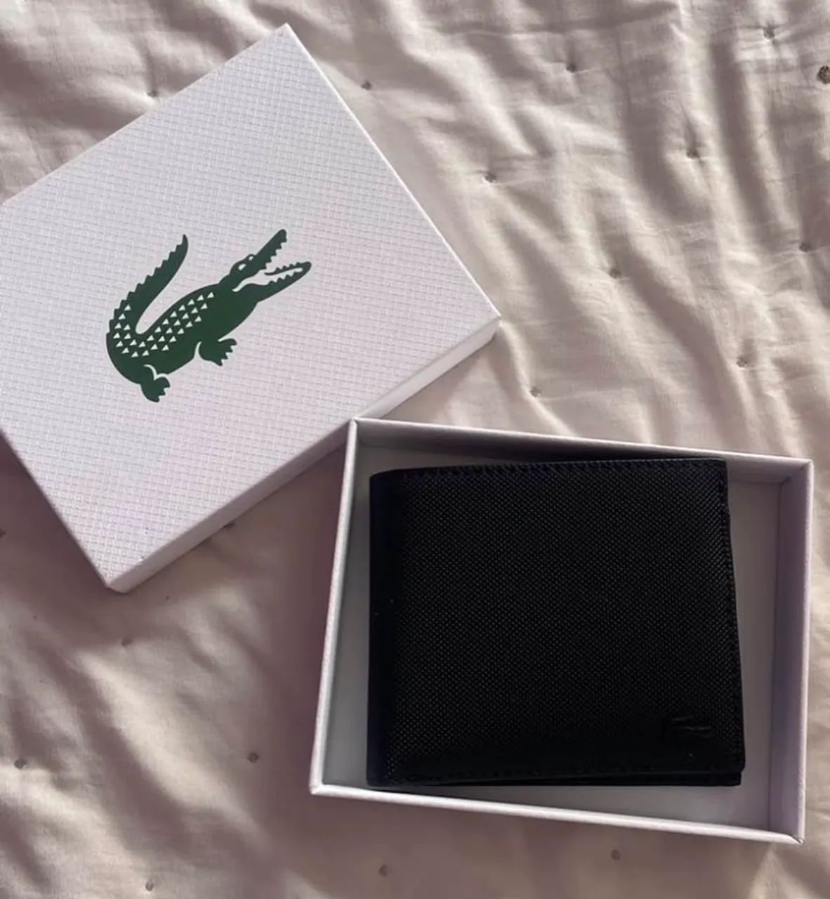 Carteira Masculina Lacoste Original