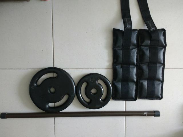 Vendo materiais musculação/funcional