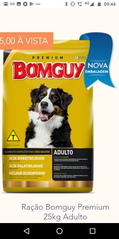 Ração bomguy Premium 25 kg filhote e adulto - Foto 2